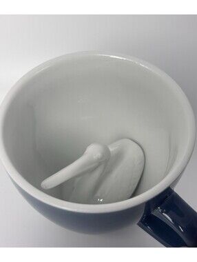 Creature Cups Pelican Coffee Tea Mug Light Blue
